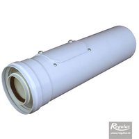 Picture: Vsuvka 60/100 PP s kontrolním otvorem, 0,37 m