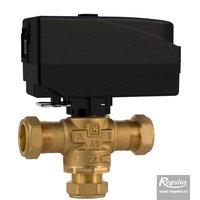 Picture: LK525 Cu22 Three-way Zone Valve