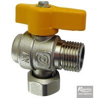 Picture: Kohout kulový plynový rohový 3/4"x1/2" Fu/M