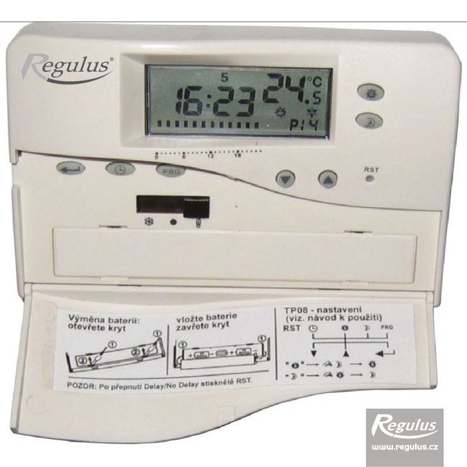 Photo: Pokojový termostat TP08