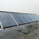 Solární kolektory - sociální služby Chomutov