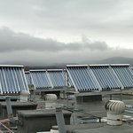 Solární kolektory - sociální služby Chomutov