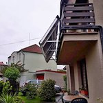 Solární systém pro ohřev vody na Českokrumlovsku.