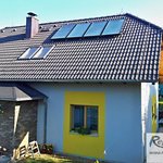 Solární systém se 4 kolektory KPC1