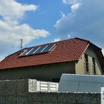 Solární panely pro solární ohřev vody